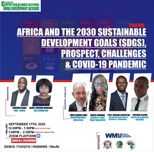 Read more about the article Africa and the 2030 Sustainable Development Goals (SDG’s): Prospects, challenges and Covid-19 pandemic.